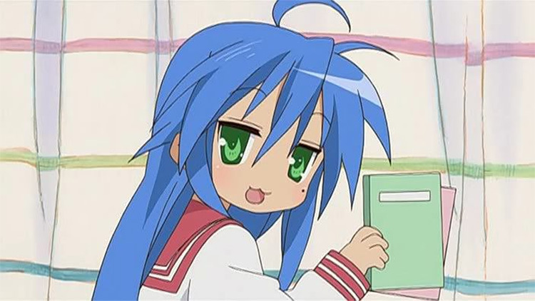 Kanata Izumi from Lucky Star anime