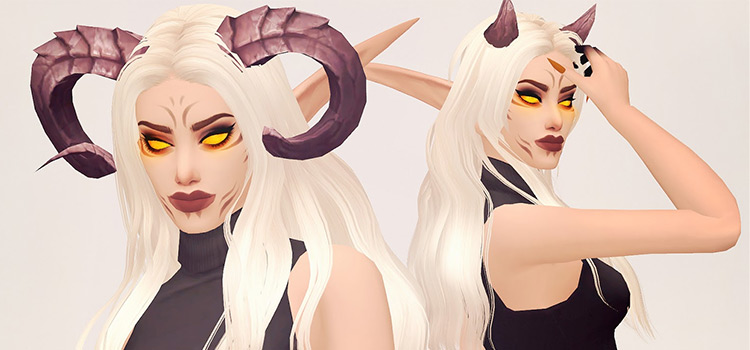 Sims 4 Demon CC & Mods: Horns, Tails, Eyes & More – FandomSpot