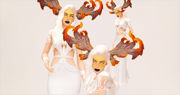 Sims 4 CC  Custom Horns   Antlers Mods  All Free    FandomSpot - 84