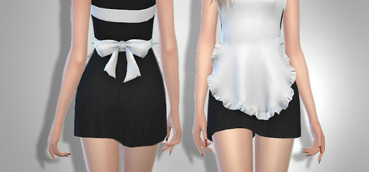 Maid Outfit Design for The Sims 4