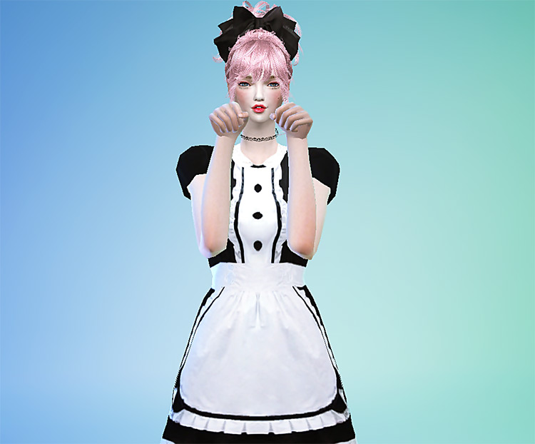 Sims 4 Male Maid