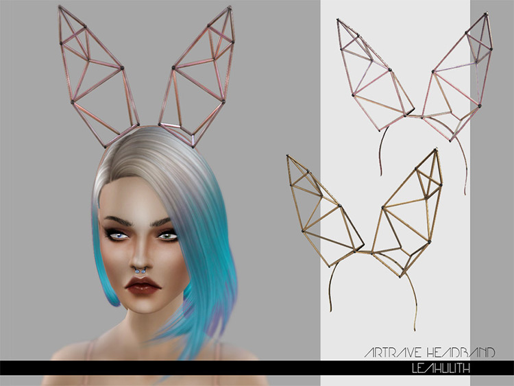 ArtRave Headband Design for Sims 4