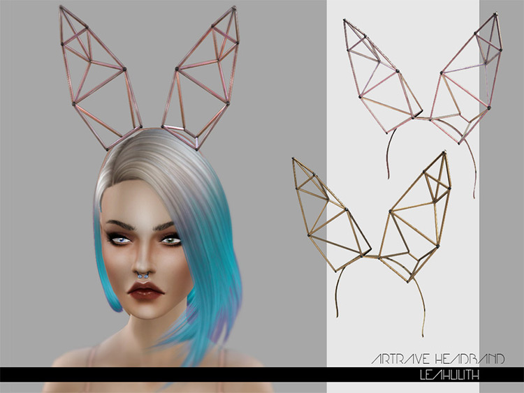 Sims 4 CC  Cutest Cat   Bunny Ears Accessories   FandomSpot - 59