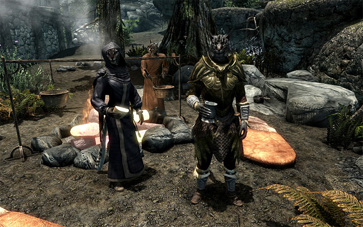 tutorial changing npc appearance skyrim