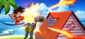Kame House Stage in Dragonball FighterZ Game