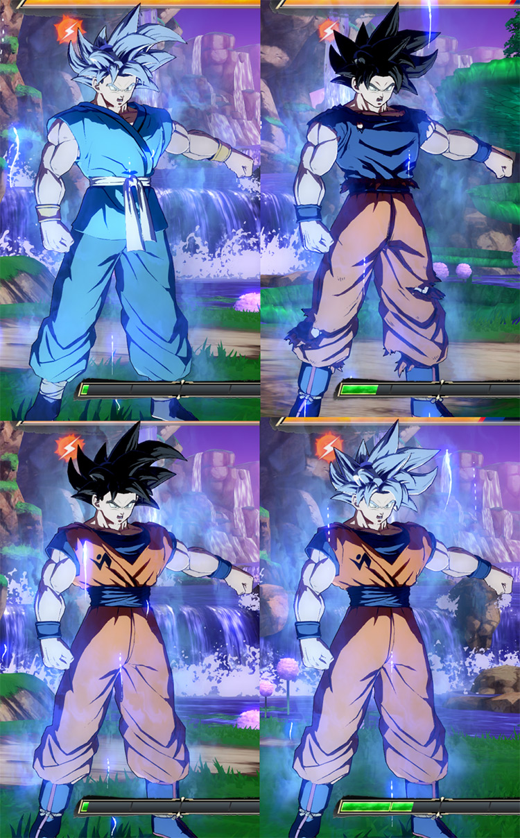 Ultra Instinct Goku Costume Pack