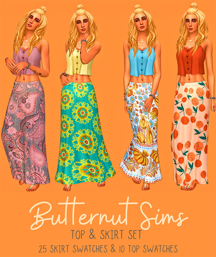 Sims 4 Boho   Hippie CC  Best Clothes And Styles To Download   FandomSpot - 61