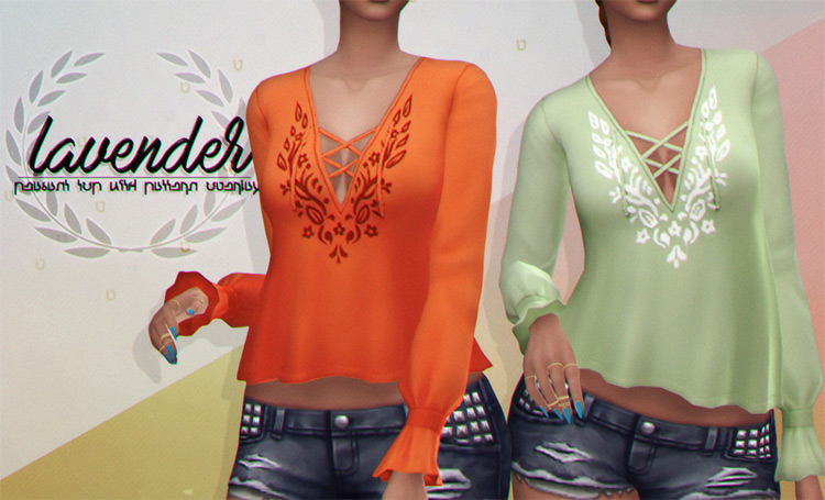 Sims 4 Boho   Hippie CC  Best Clothes And Styles To Download   FandomSpot - 19