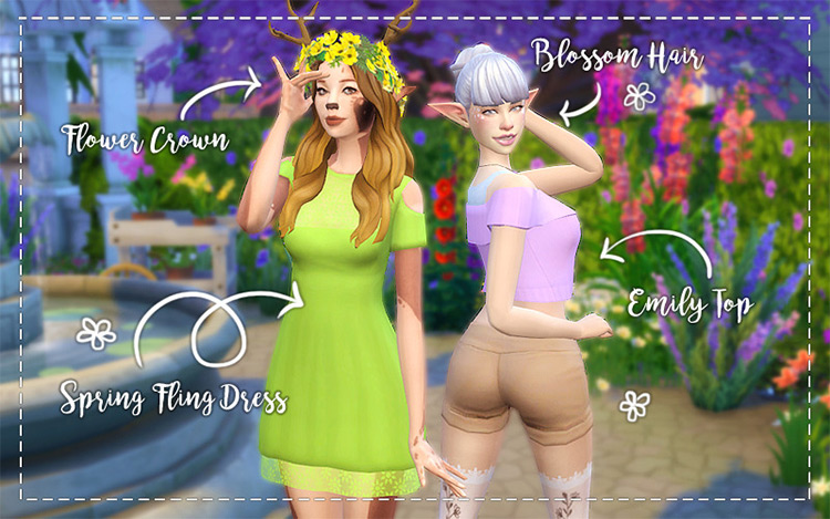 Sims 4 Boho   Hippie CC  Best Clothes And Styles To Download   FandomSpot - 96