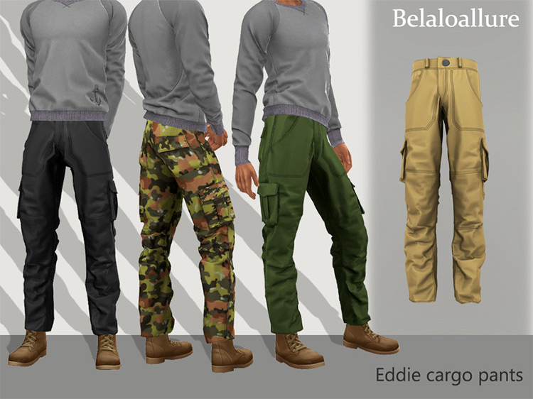 Sims 4 Cargo Pants   Shorts CC  For Guys   Girls    FandomSpot - 80