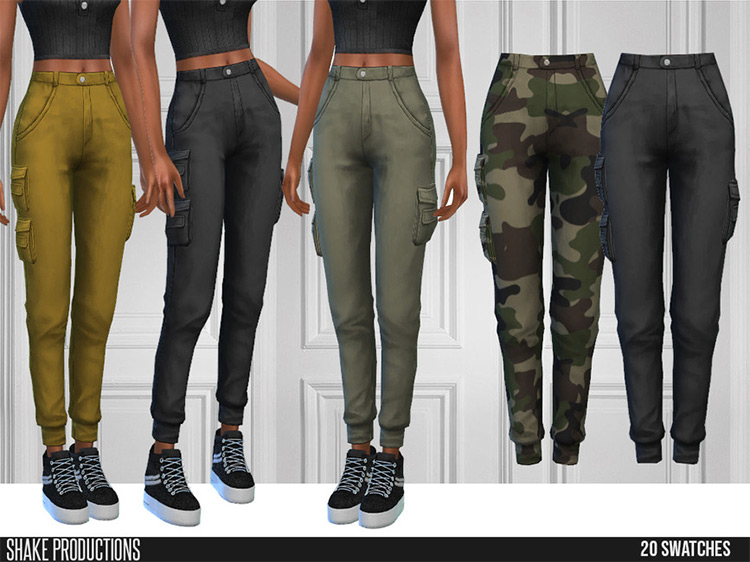 Sims 4 Cargo Pants   Shorts CC  For Guys   Girls    FandomSpot - 89