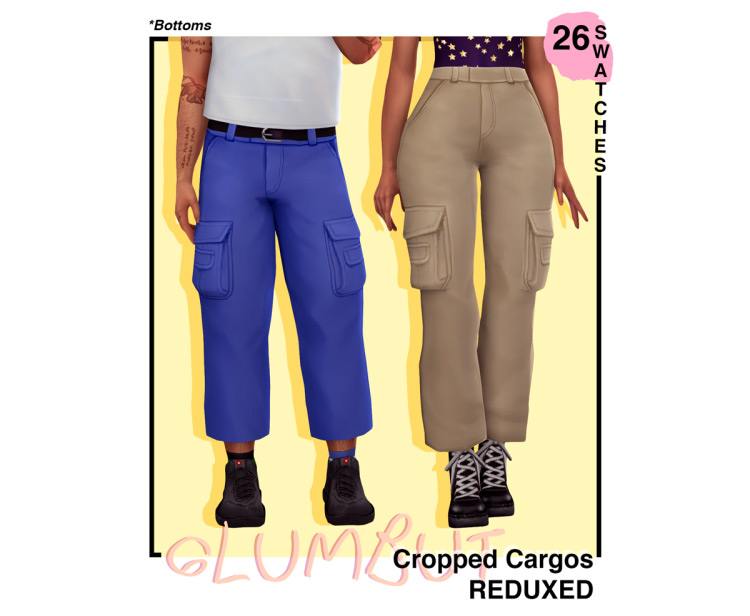 Sims 4 Cargo Pants   Shorts CC  For Guys   Girls    FandomSpot - 28