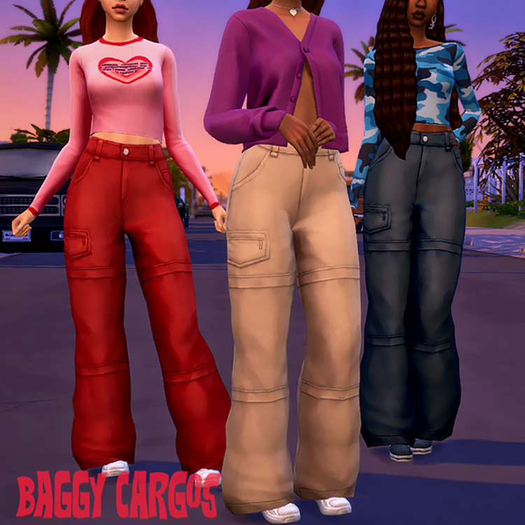 Sims 4 Cc Cargo Pants - vrogue.co