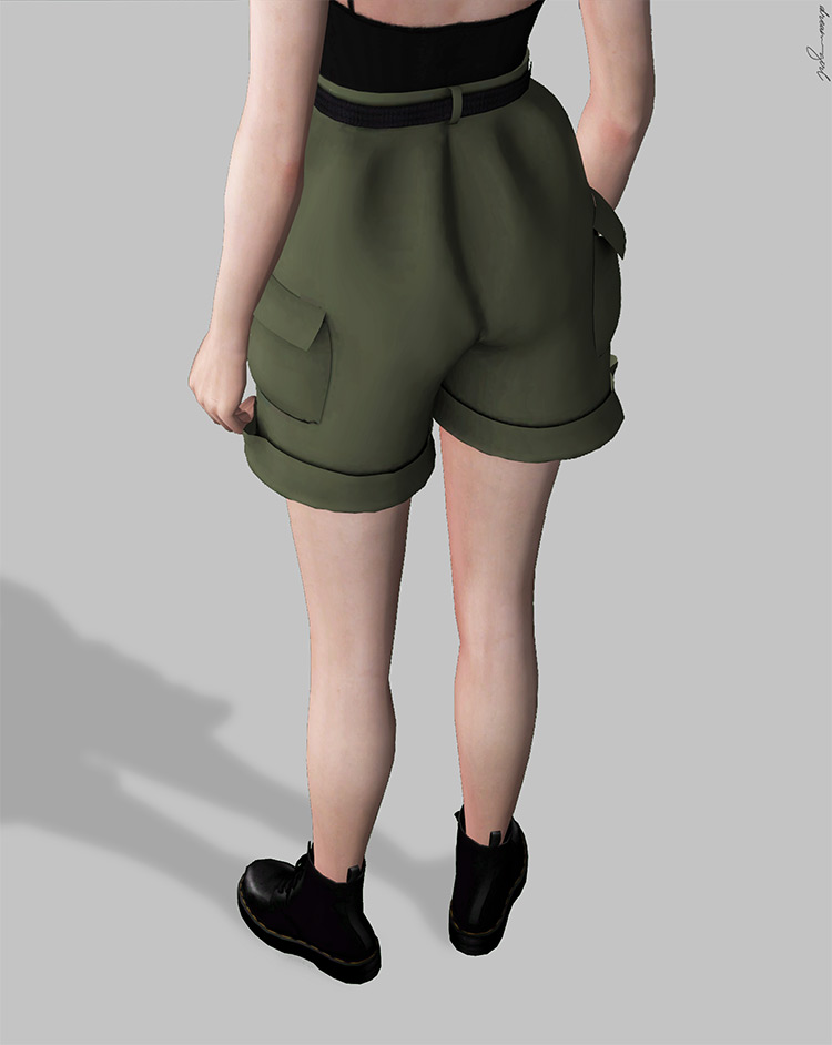 Sims 4 Cargo Pants   Shorts CC  For Guys   Girls    FandomSpot - 23