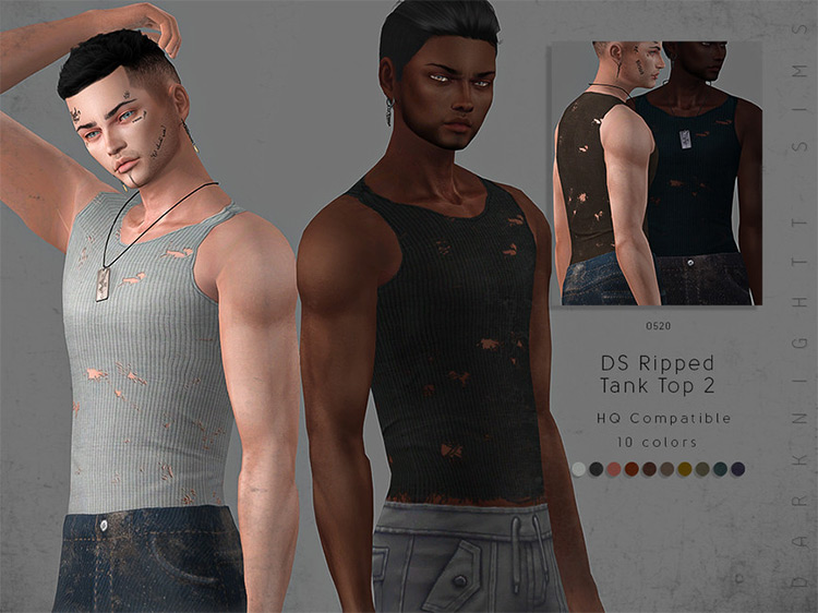 Best Sims 4 Male Tank Top CC  All Free    FandomSpot - 20