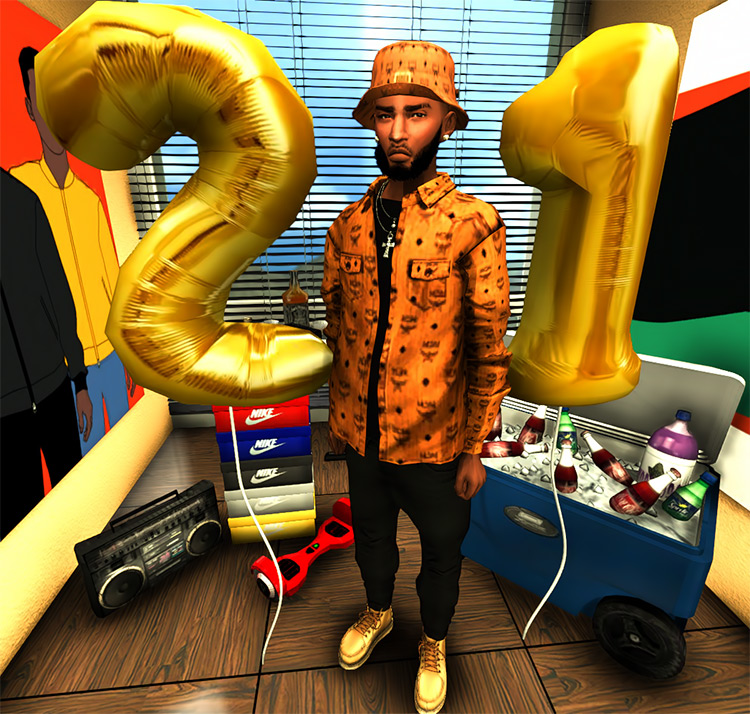 Sims 4 Balloons CC  Letters  Numbers  Party Balloons   More   FandomSpot - 61