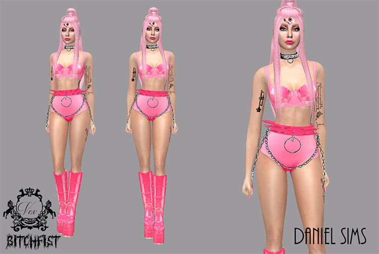Stupid Love Outfit for The Sims 4