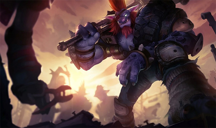 Junkyard Trundle Splash / LoL