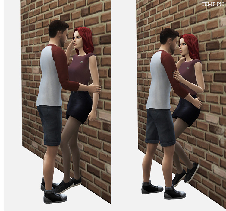 “Violence” Poses for The Sims 4