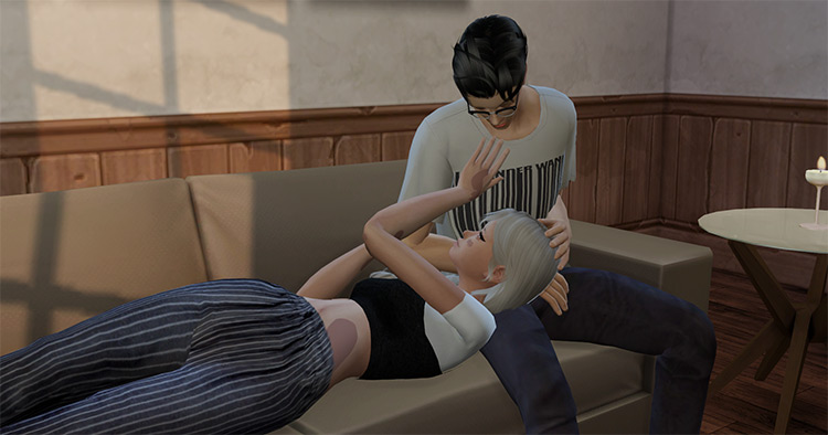 Couch Potatoes Pose Pack / The Sims 4