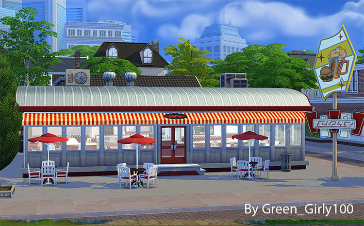 Sims 4 Diner CC  Mods   Lots  All Free    FandomSpot - 9