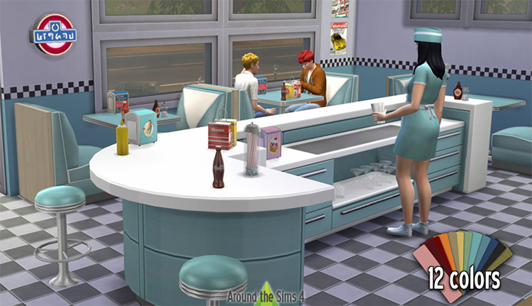 Sims 4 Diner CC  Mods   Lots  All Free    FandomSpot - 12