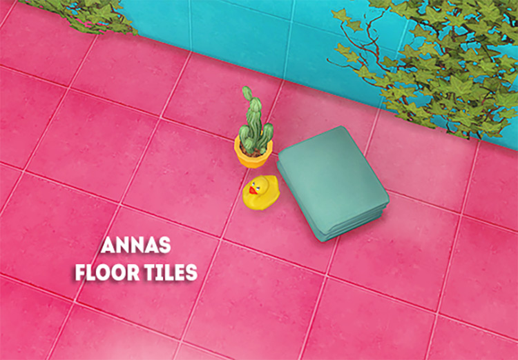 Anna’s Floor Tiles CC Set / The Sims 4