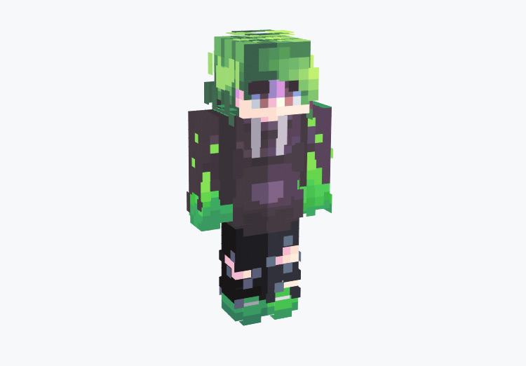 Toxicity Emo Character / Minecraft Skin