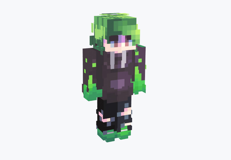 Goth or Emo Minecraft Skin