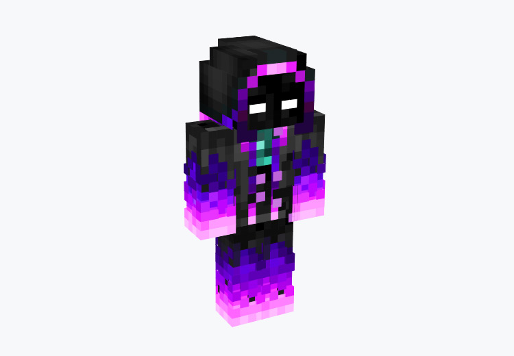 Enderman Cloaked Magician / Minecraft Skin