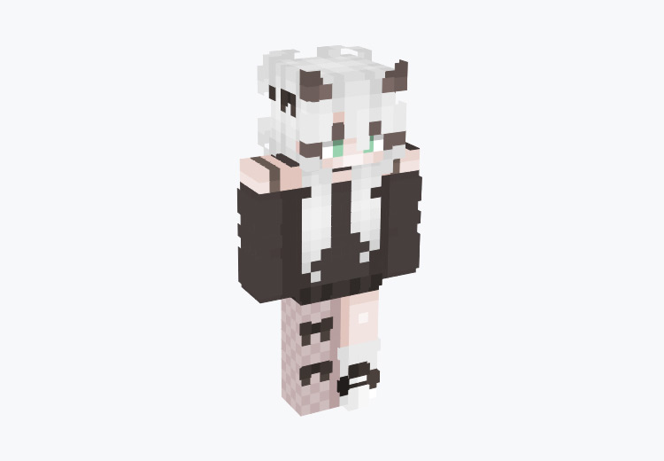 Snowflake Emo Evil Girl / Minecraft Skin