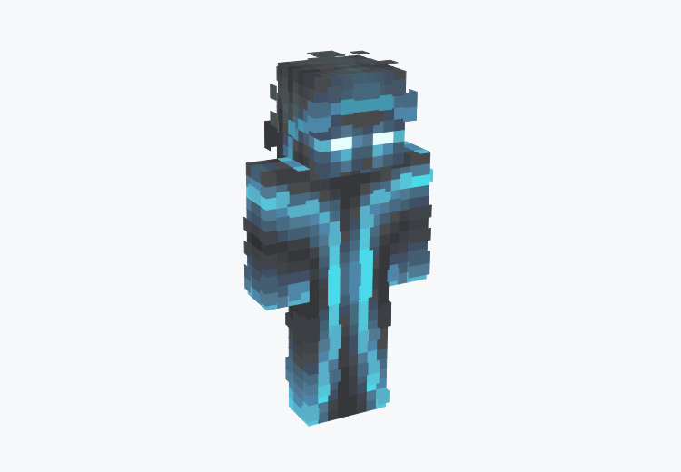 Blue Nightmare Character / Minecraft Skin