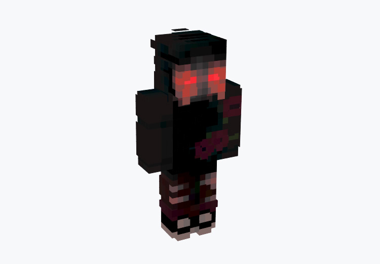Hiding In The Dark Evil Character / Minecraft Skin