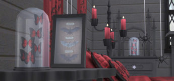 Sims 4 Vampire Bedroom Furniture Set Preview