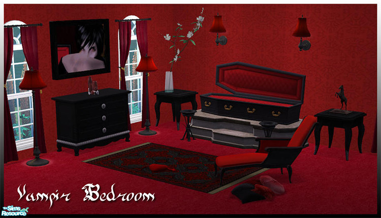 Sims 4 Vampire Furniture CC  The Ultimate Collection   FandomSpot - 66