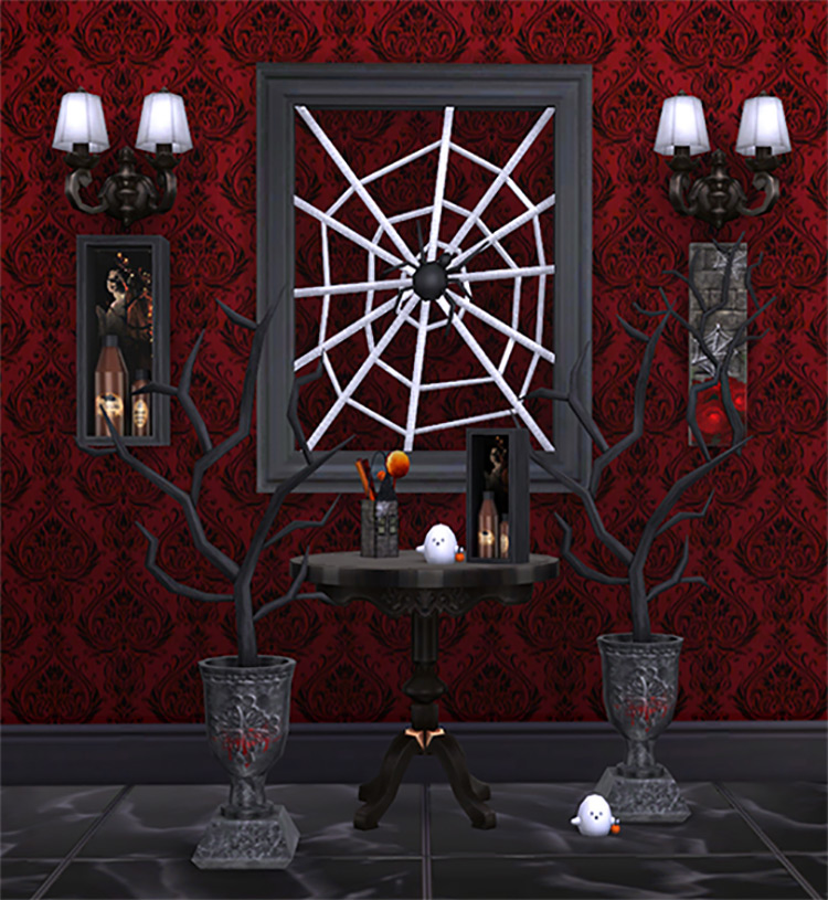 Gothic Décor Set / Sims 4 CC