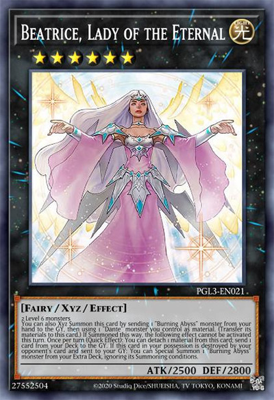 Beatrice, Lady of the Eternal Yu-Gi-Oh Card