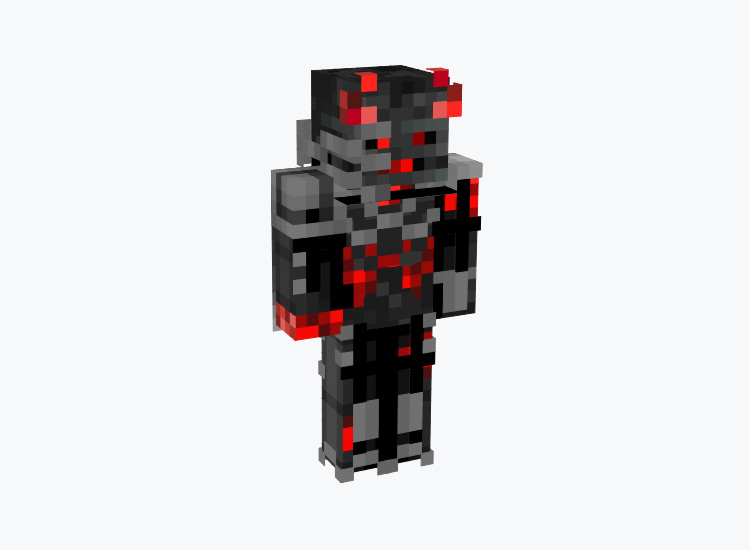 Red Wither Angel / Minecraft Skin
