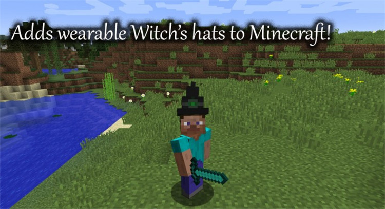 Witch Hats Minecraft mod screenshot