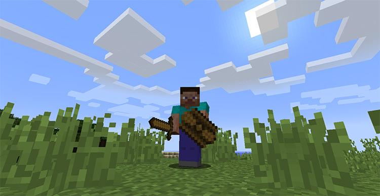 Spartan Shields mod for Minecraft