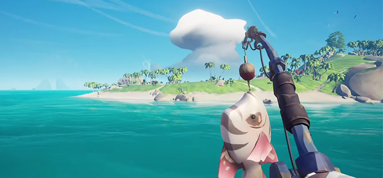 Sea of Thieves Fishing Screenshot