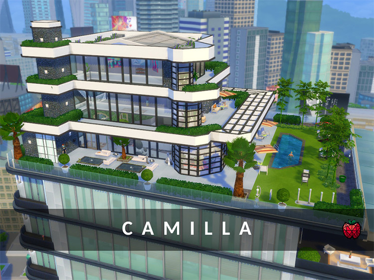 Camilla Penthouse for The Sims 4