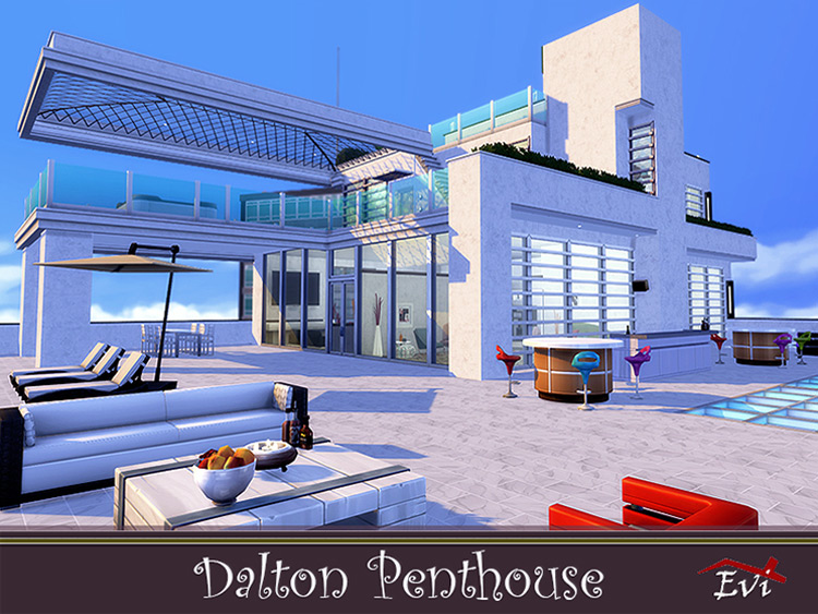 Dalton Penthouse in The Sims 4