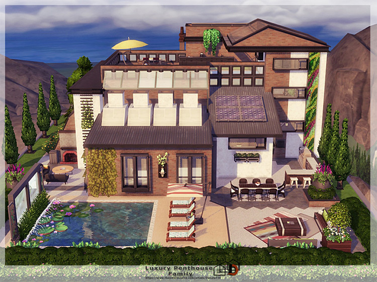 The Best Sims 4 Penthouse Lots To Download  All Free    FandomSpot - 7