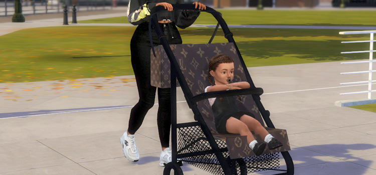 Baby Stroller CC & Poses For The Sims 4 – FandomSpot