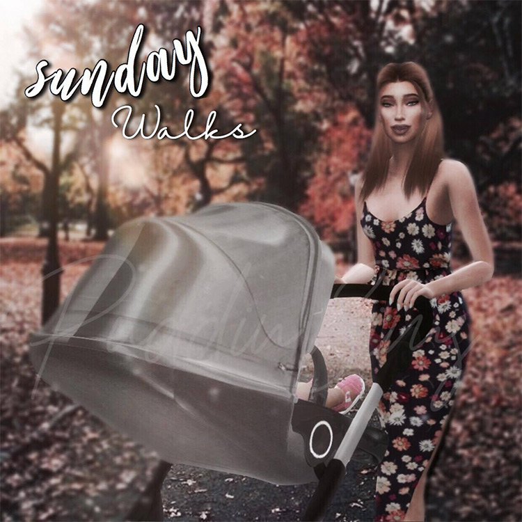 Baby Stroller CC   Poses For The Sims 4   FandomSpot - 55