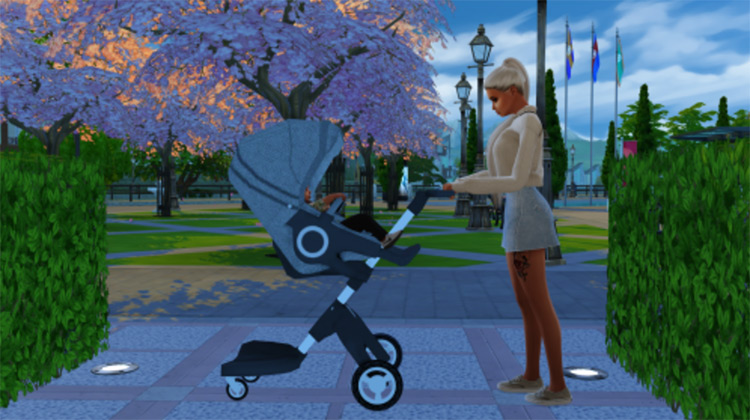 Baby Stroller CC   Poses For The Sims 4   FandomSpot - 81