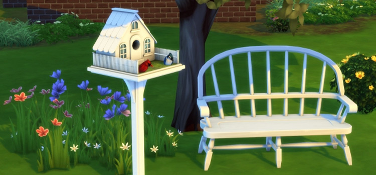 Sims 4 Birdhouse Décor Preview