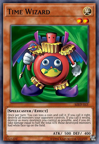Time Wizard YGO Card