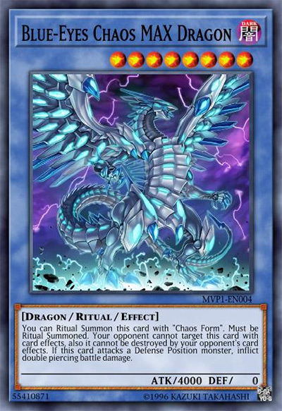 Blue Eyes Chaos MAX Dragon Yu-Gi-Oh Card
